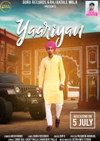 Yaariyan Arsh Rurki Mp3 Song Download